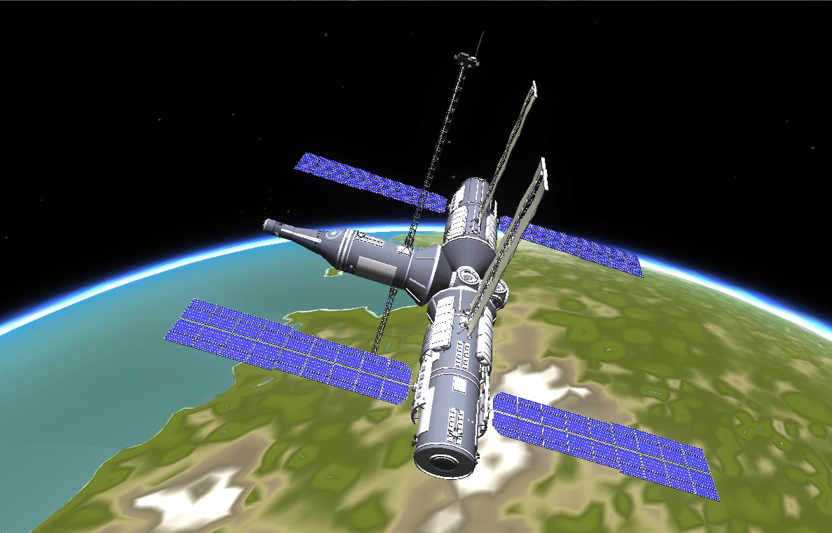 Как в ksp сделать станцию Как в ksp сделать станцию
